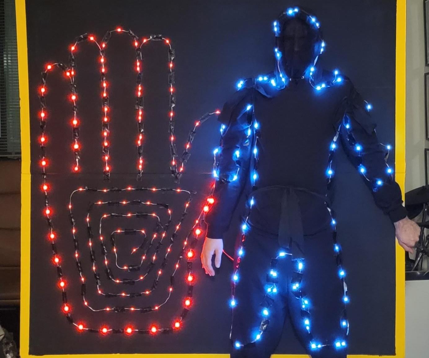 Lightup Crosswalk Sign Costume 12 Steps (with Pictures) Instructables