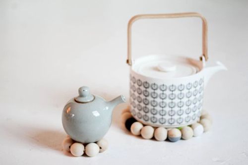DIY - Handmade Coasters From Beads