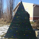 Pallet Christmas Tree With LEDs