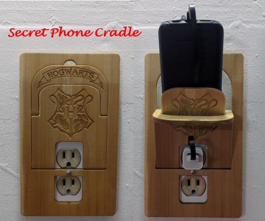 Secret Phone Cradle (I Made It at TechShop)