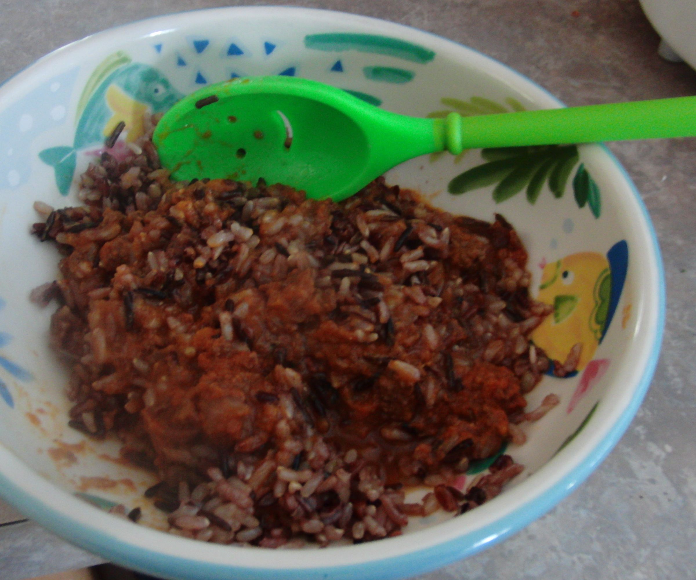 Quick Healthy Lunch: Wild and Brown Rice With Ragu Sauce