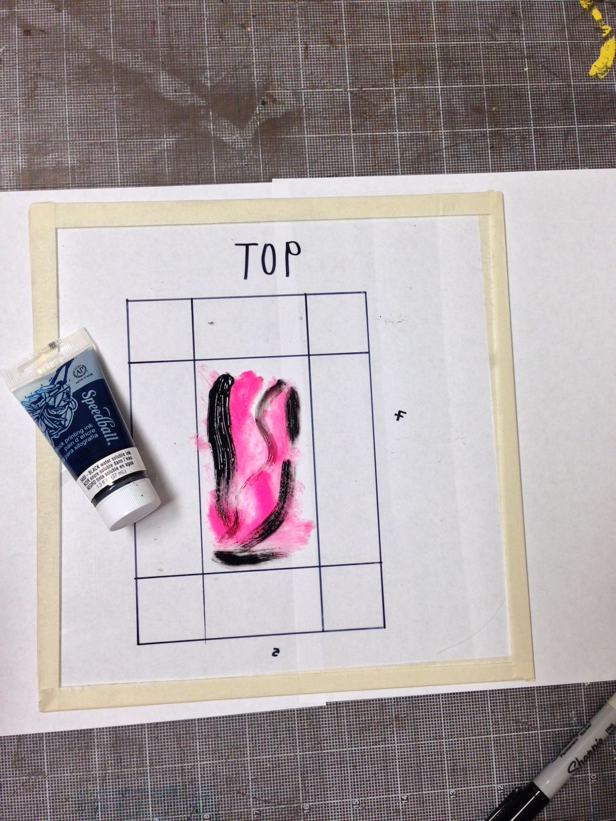How to Create a Monoprint Using Oil Based Printmaking Ink 9 Steps