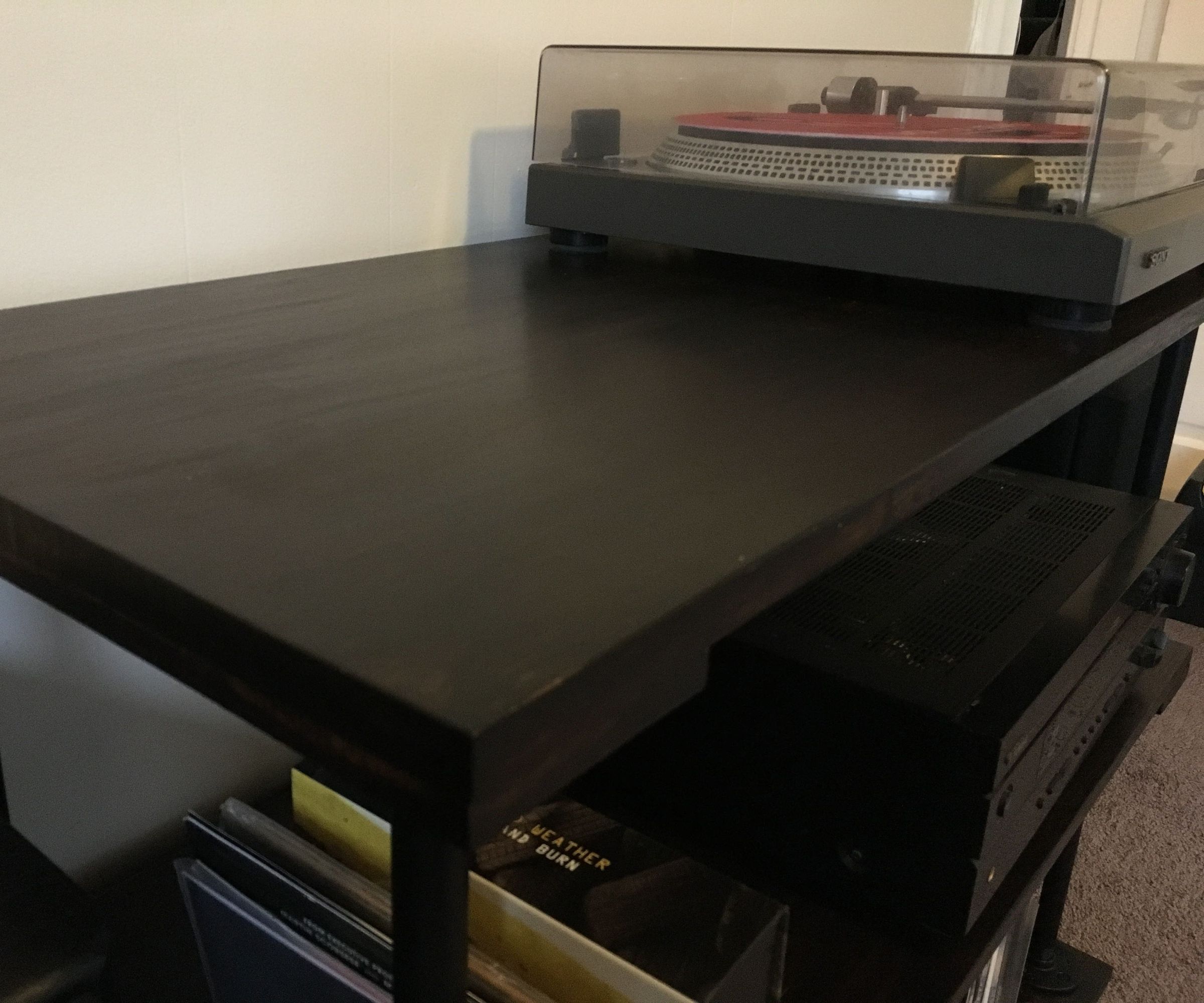 Industrial Record / Turntable Shelf