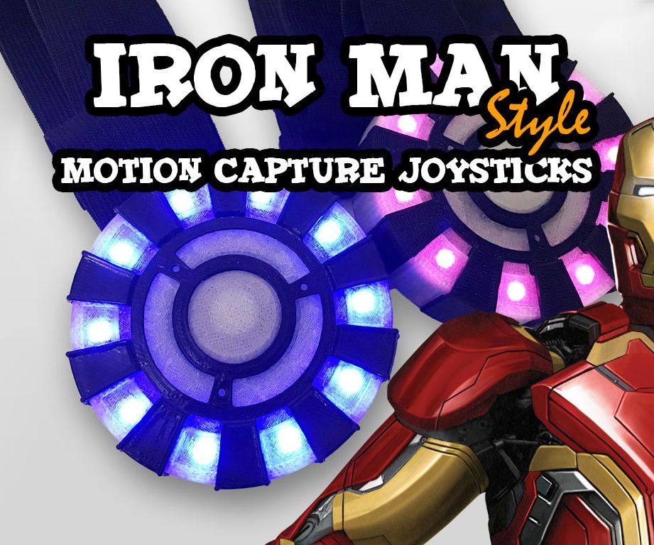Iron Man Reactor for Fun (Digital Motion Processor Joystick)