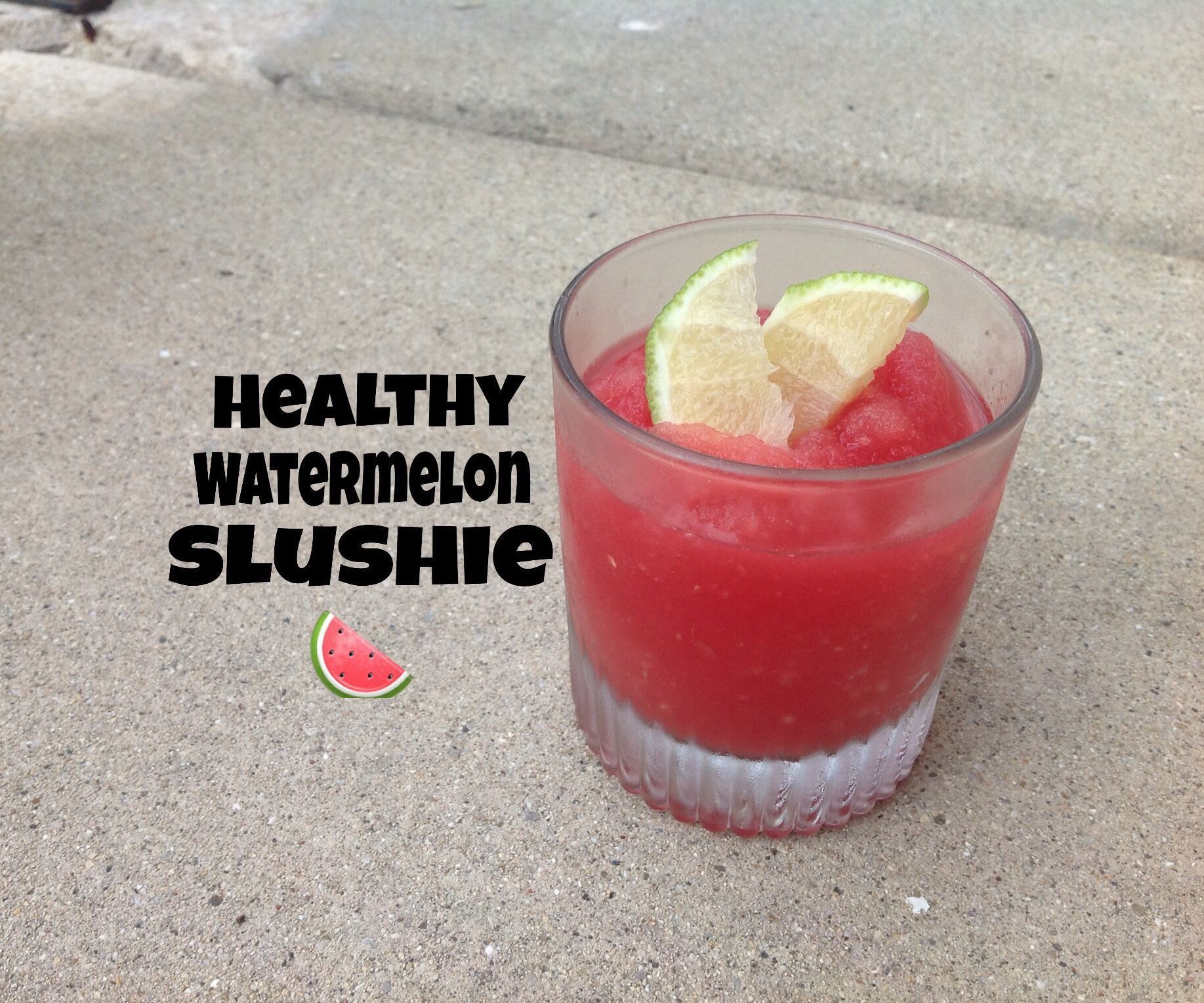 Watermelon Slushies (vegan)