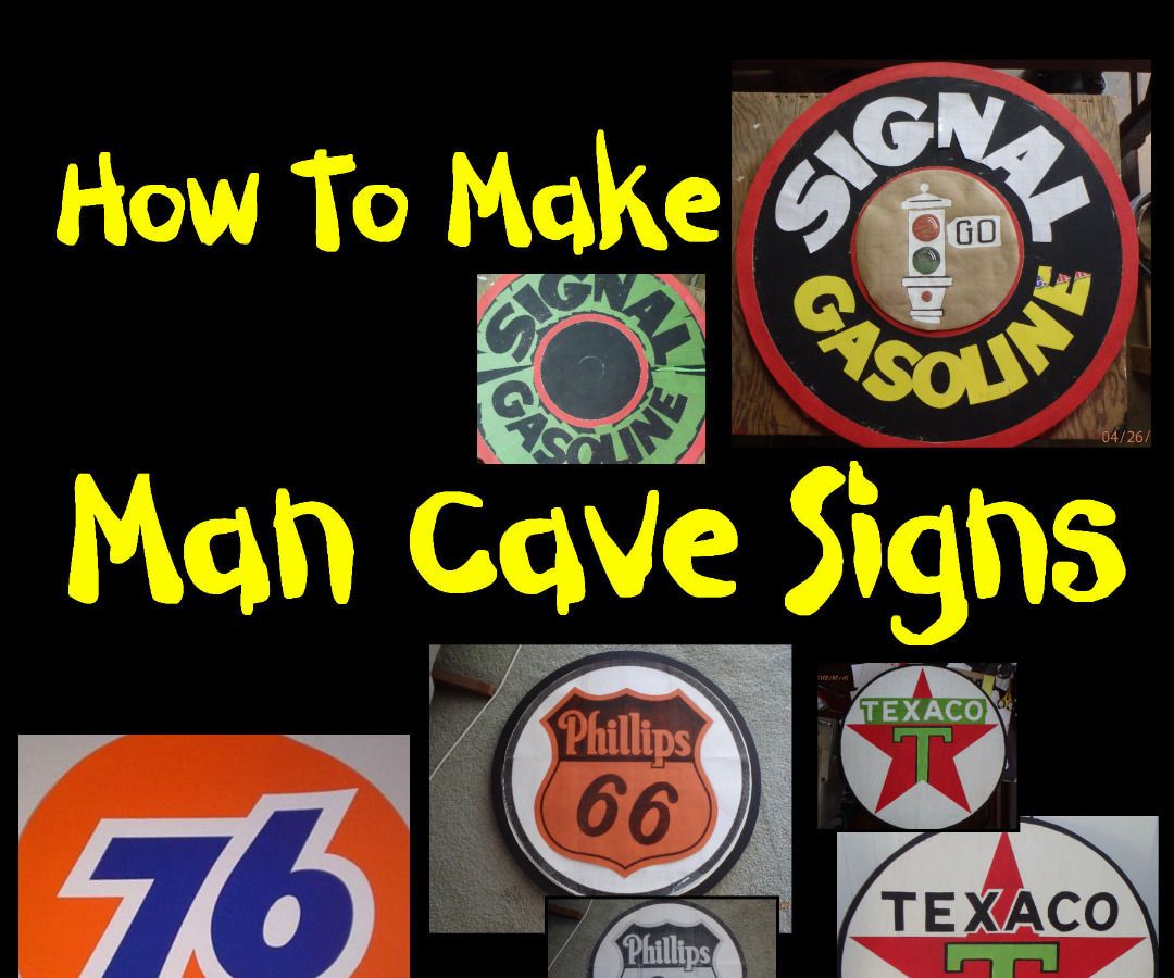 How to Make Man Cave Signs