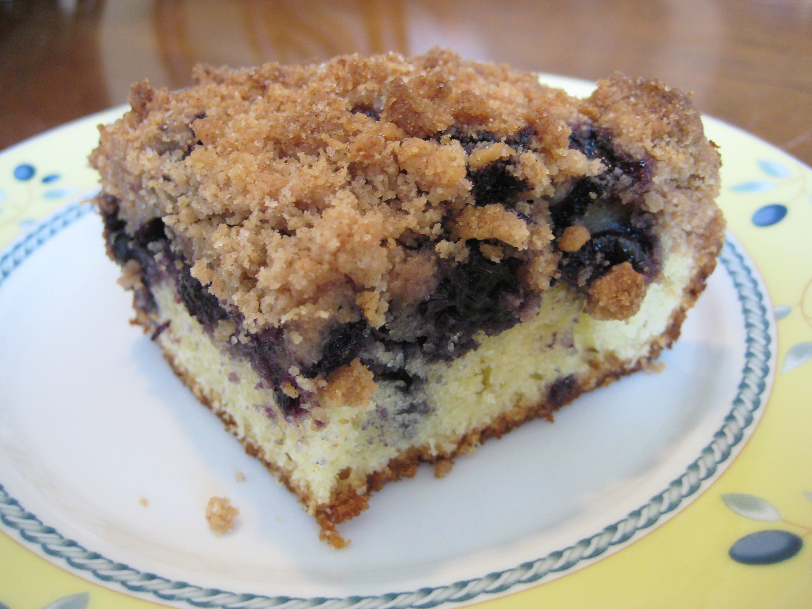 Blueberry Crumb Cake