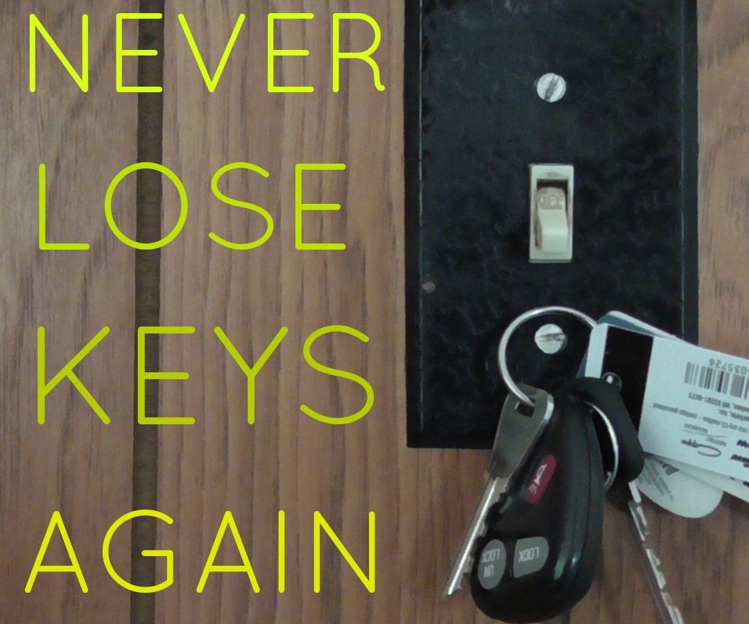 Make Any Light Switch a Magnetic Key Holder (VIDEO)