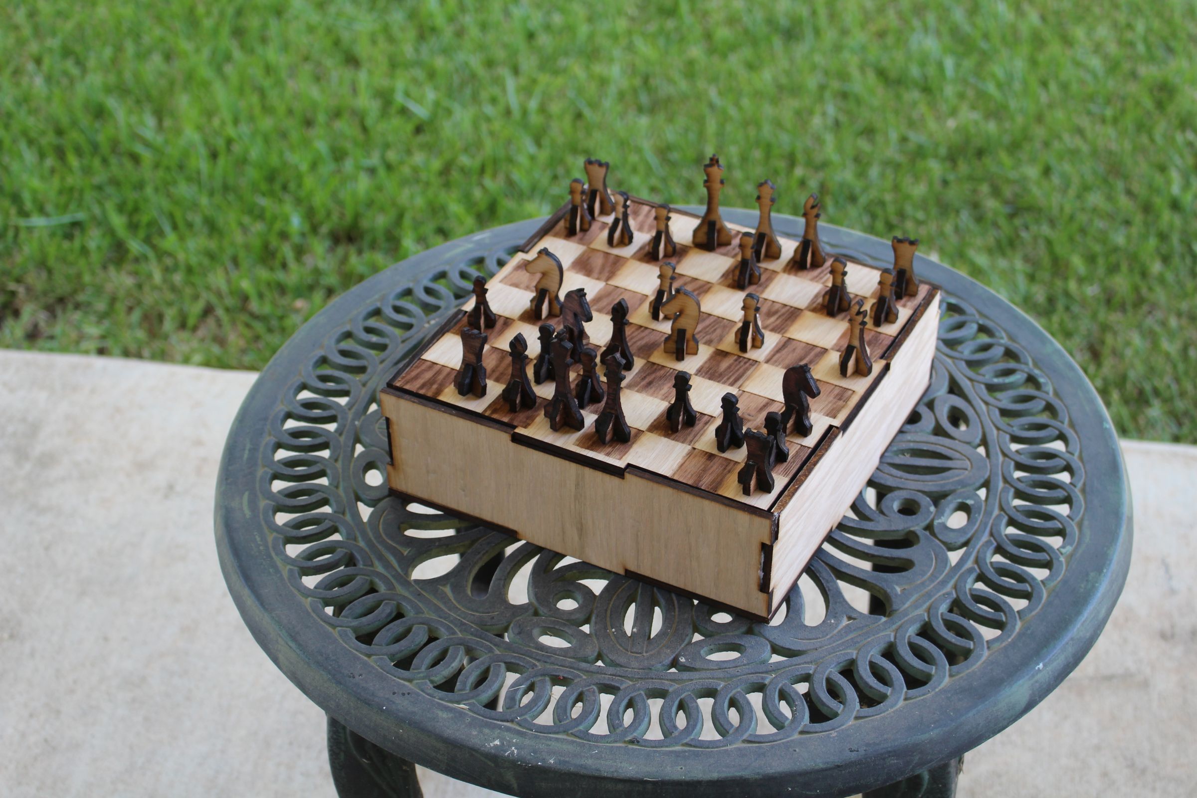 Laser Cut Portable Chess Set 9 Steps (with Pictures) Instructables
