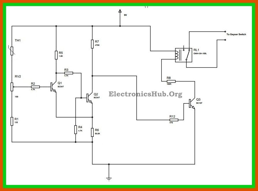 Hot Water Geyser Control System
