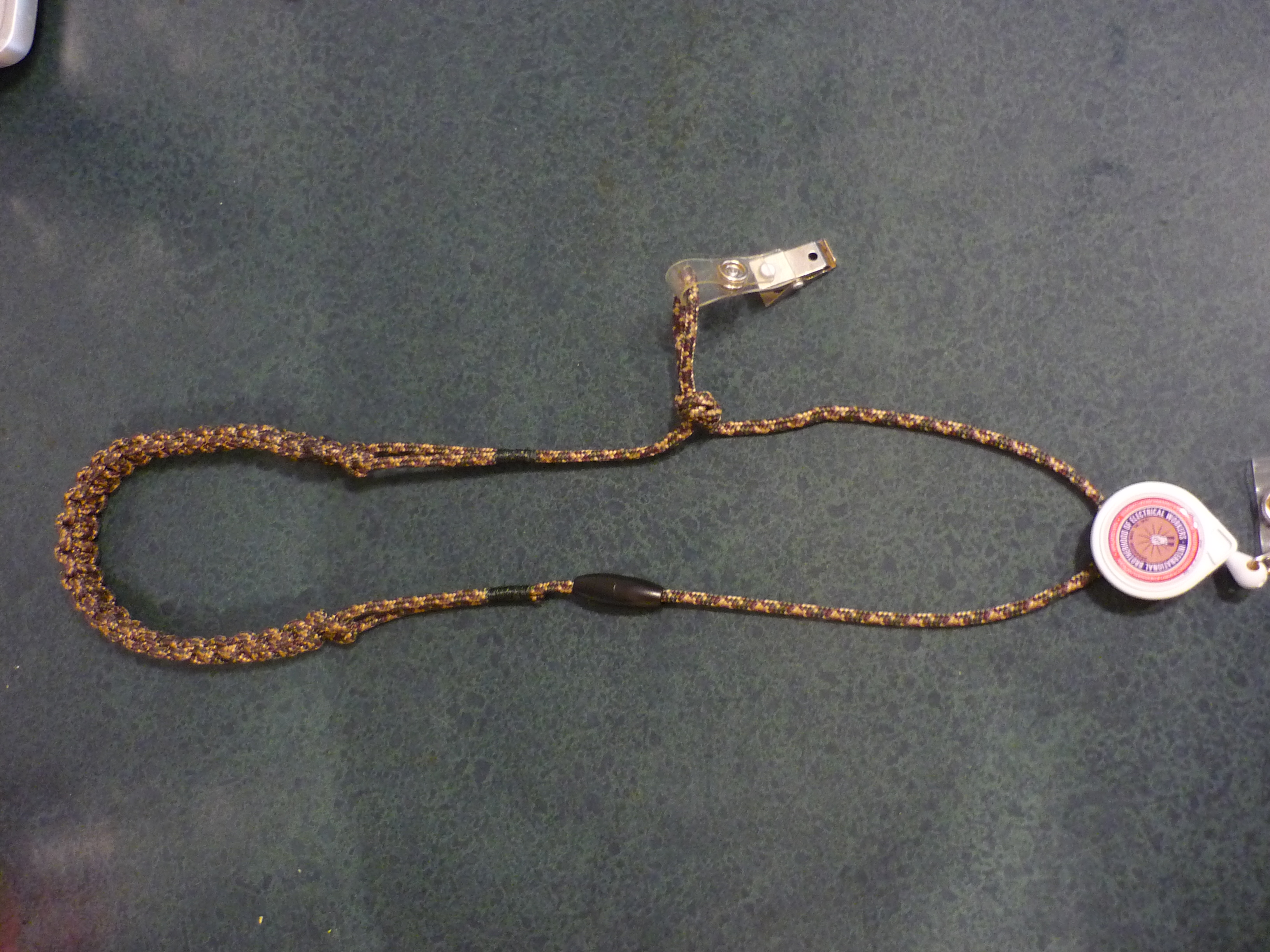 Comfort fit lanyard