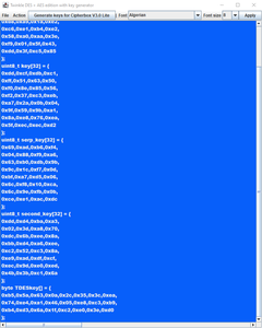 Generate Keys