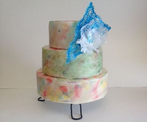 Water Color Technique for Your (Wedding) Cake