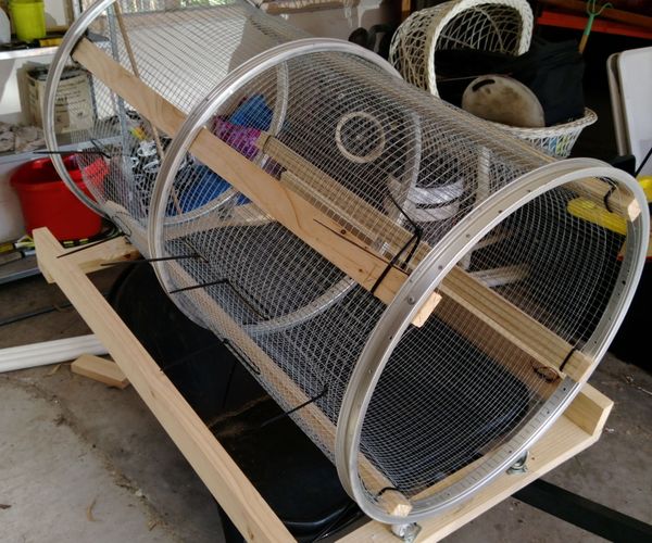 How to Make a Worm Compost Sifter