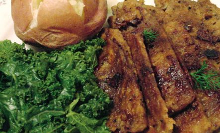 Recipe for vegetarian chickn strips