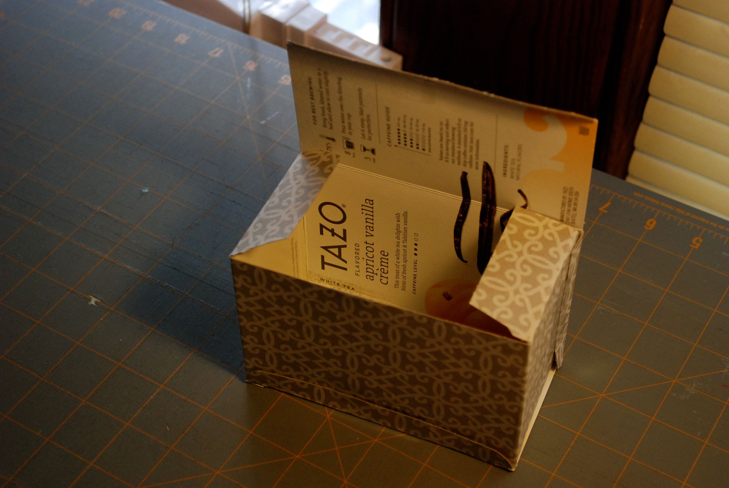 Tazo Tea Box Template
