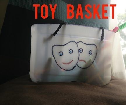 Plastic Toy Basket
