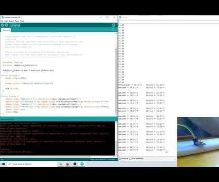 ESP32 and Infrared Temperature Sensor MLX90614