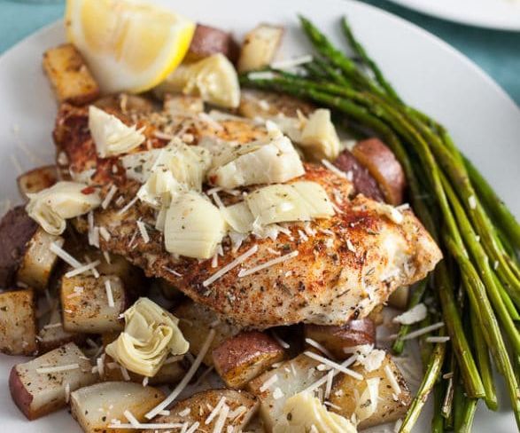 Sheet Pan Mediterranean Chicken and Potatoes