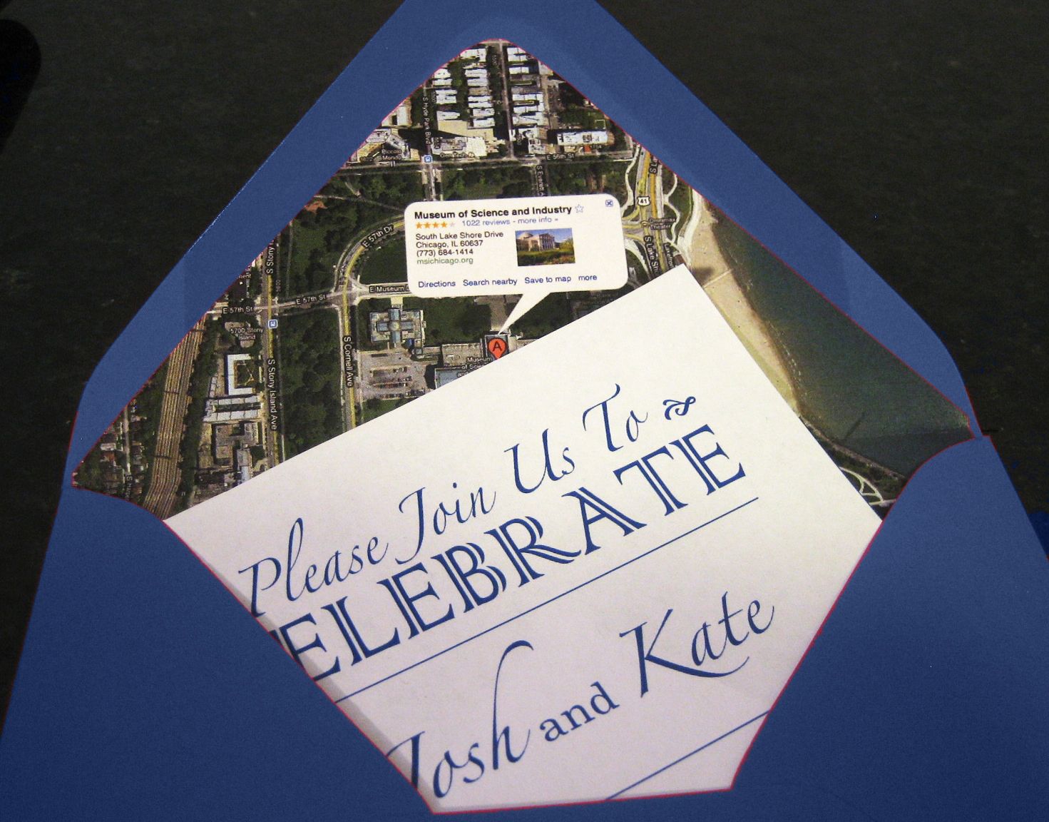 Map Envelope Inserts