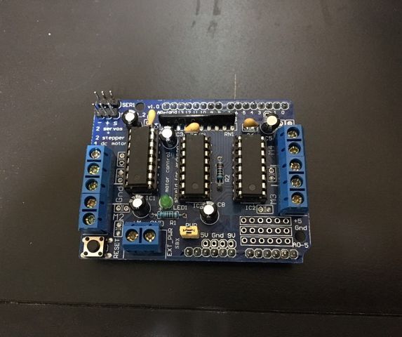 The Way to Move 6V Motor by L293D Motor Shield