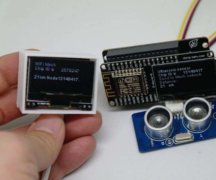 "Mom Is Coming"2--Make a WiFi-Mesh Notifier