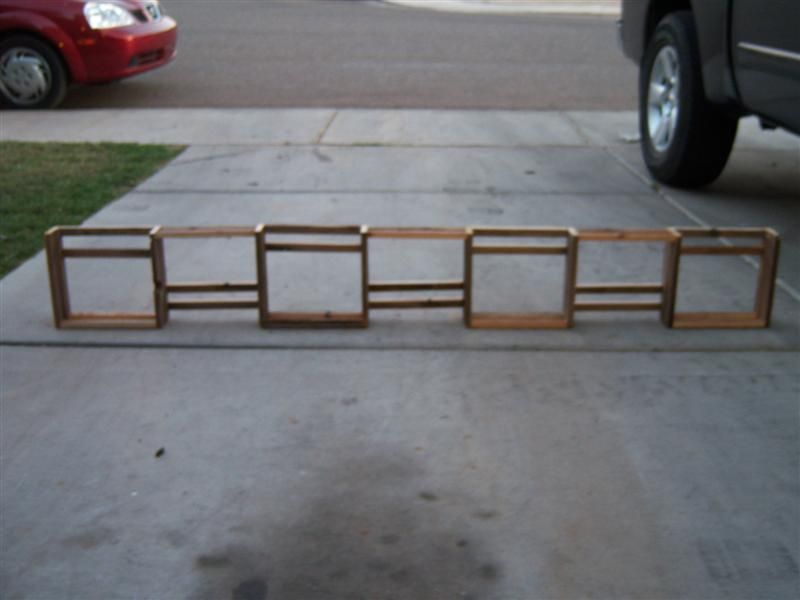 How to Build a Custom Shelf Unit: Recycling at the Same Time