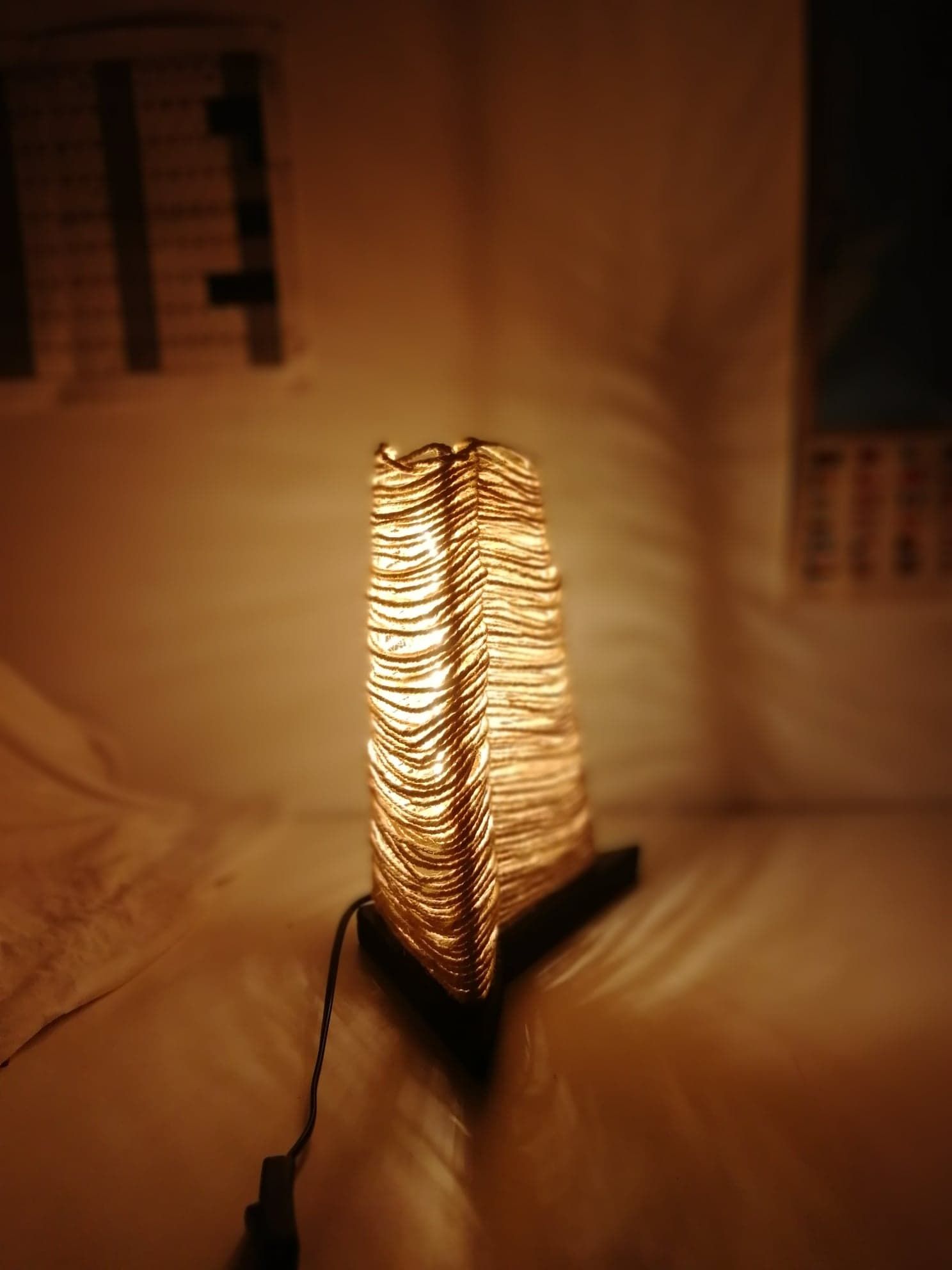 DIY Rope Lamp 5 Steps (with Pictures) Instructables
