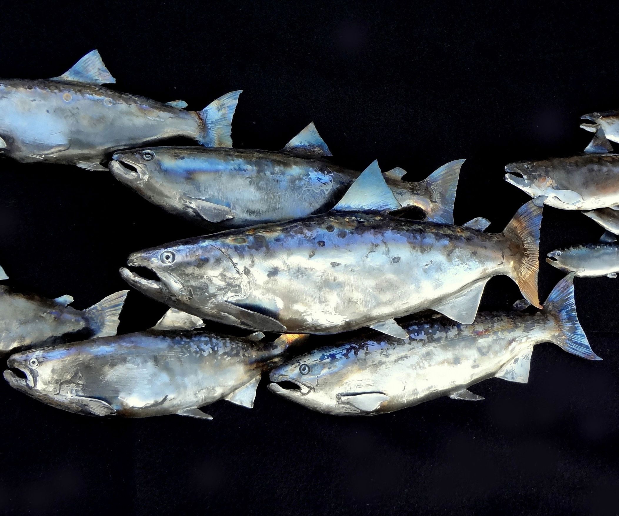 School of Fish Sculpture