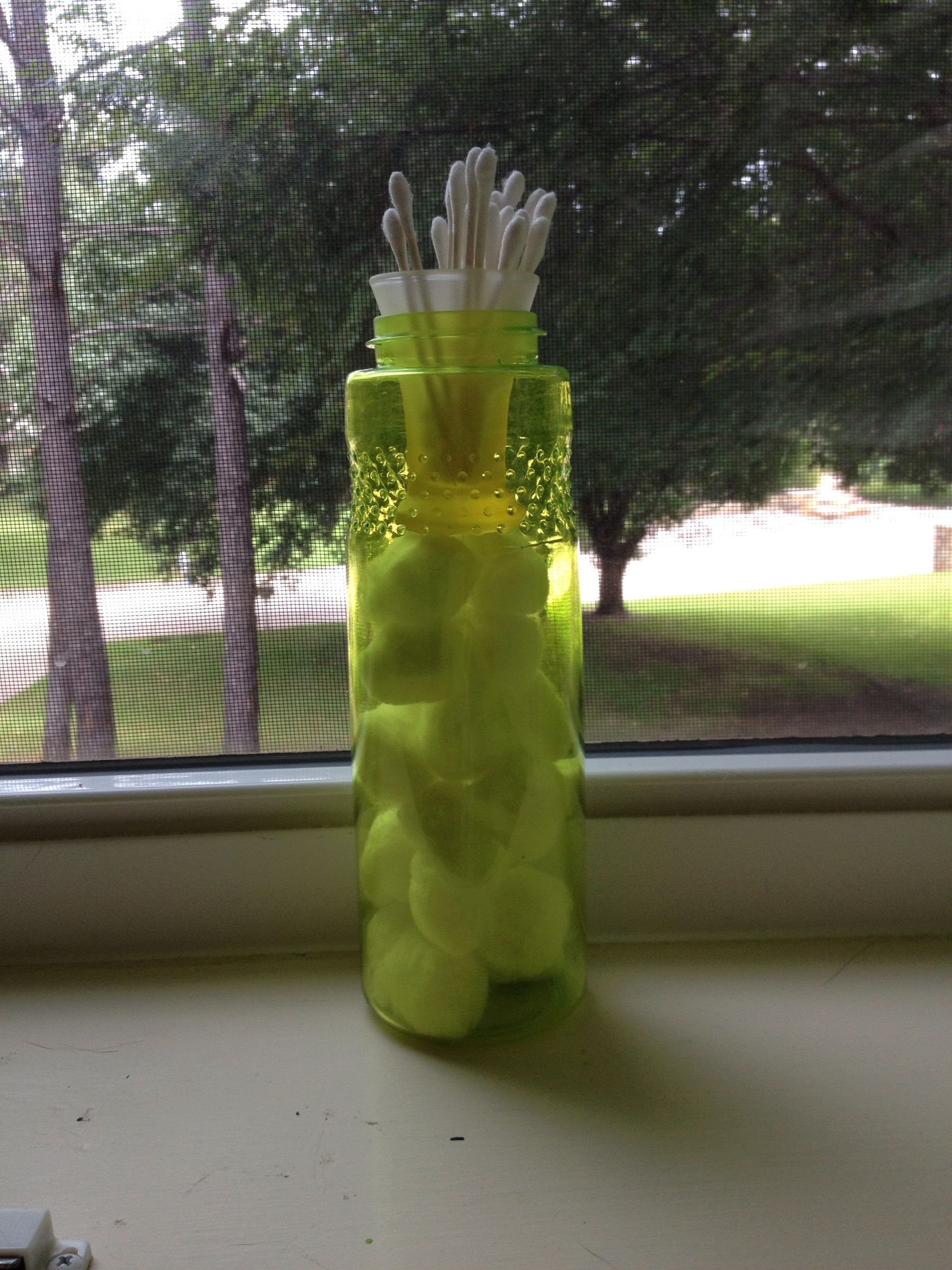 Cotton Swob And Cotton Ball Holder!