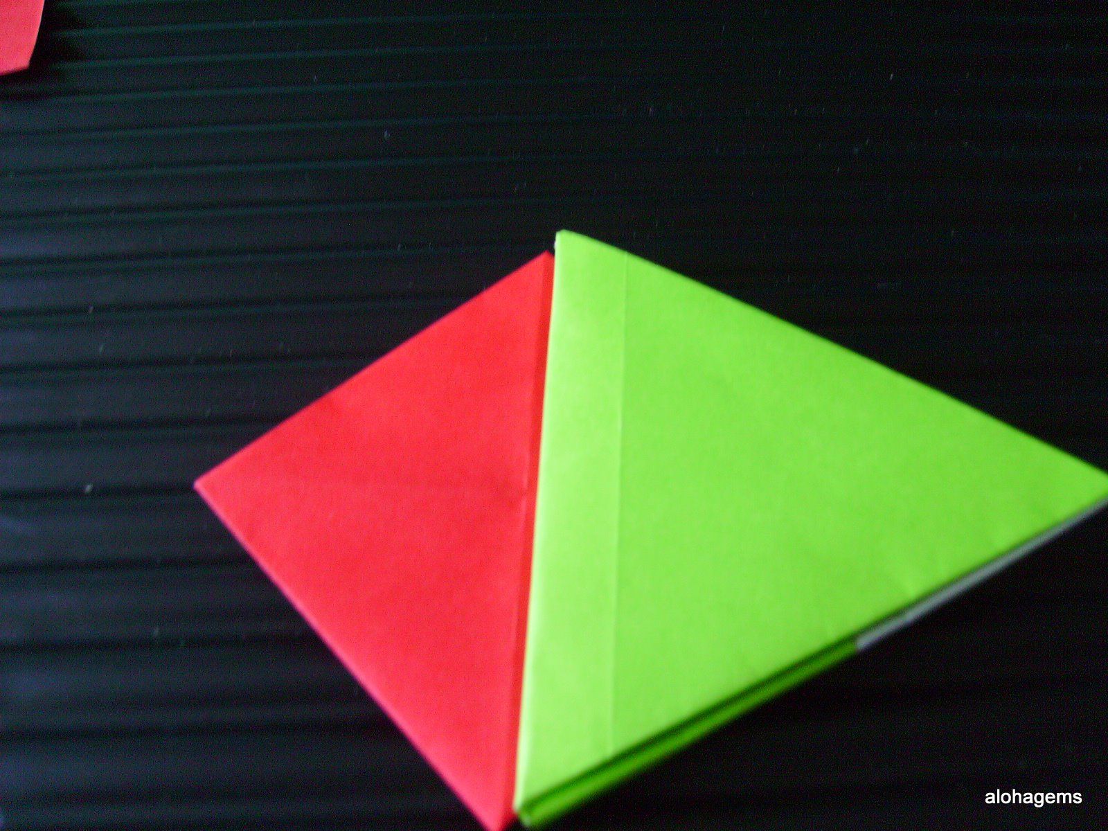 How to Make Origami Connectors for Equilateral Triangles : 6 Steps ...