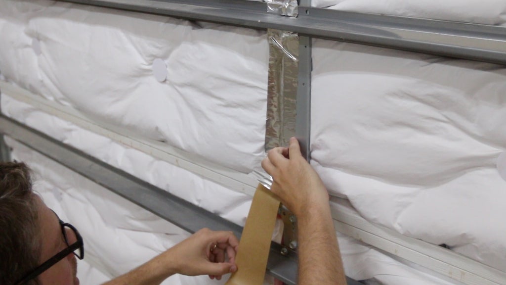 how to install reflectix insulation on garage door
