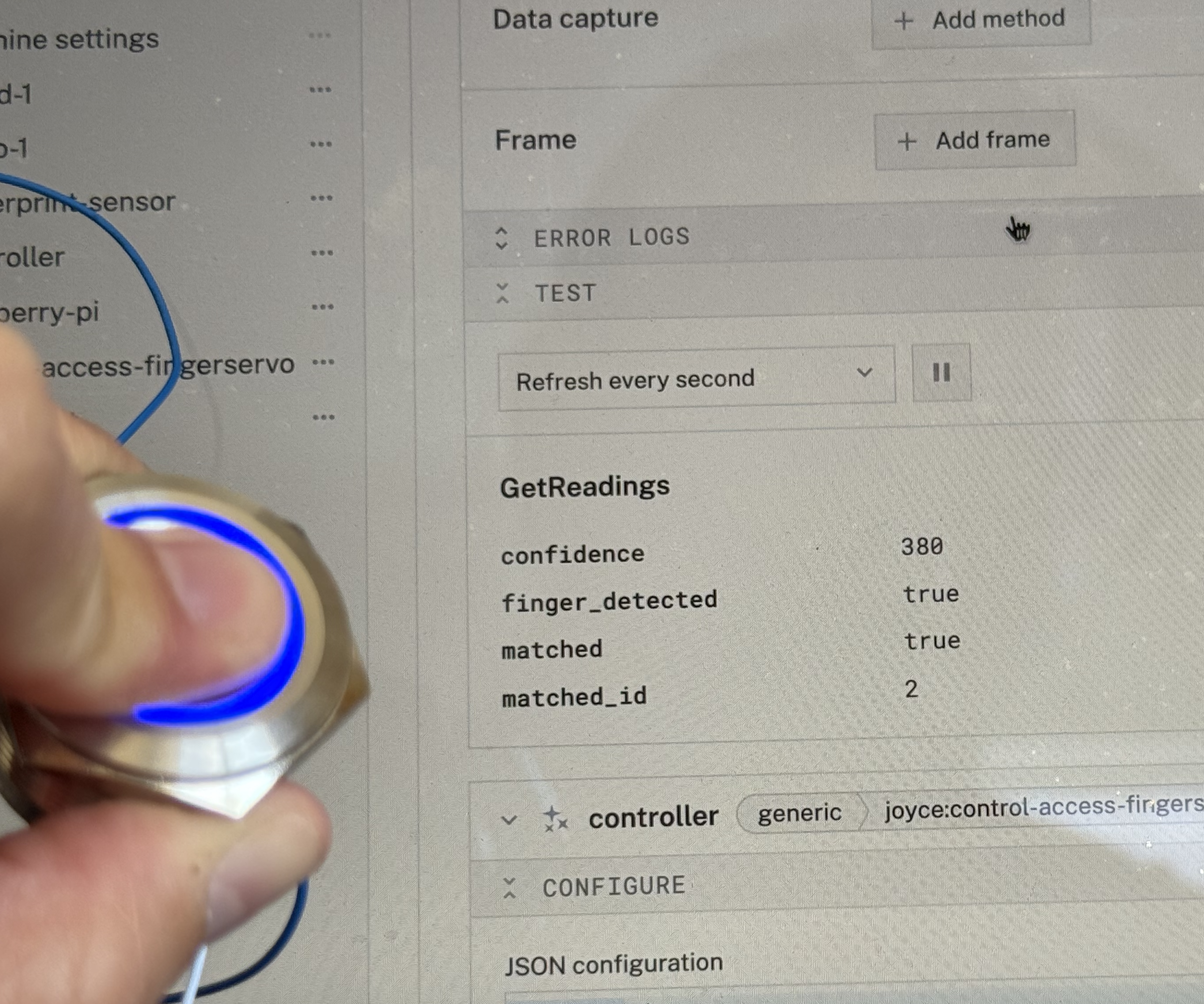 Open a Geocache With a Fingerprint Reader, Servo Latch, and Raspberry Pi