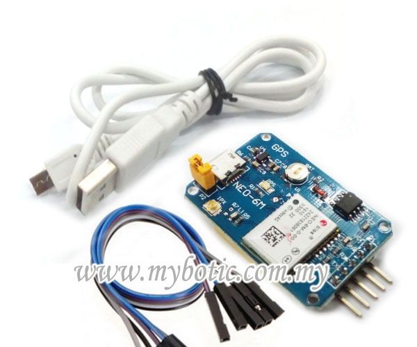 Tutorial to Communicate Neo-6M GPS to Arduino 