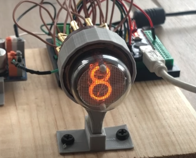 Controlling Nixie Tube With Arduino Using K155ID1 Microchip : 6