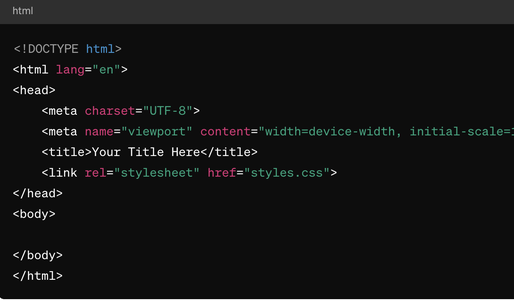 HTML and CSS for General Website : 4 Steps - Instructables