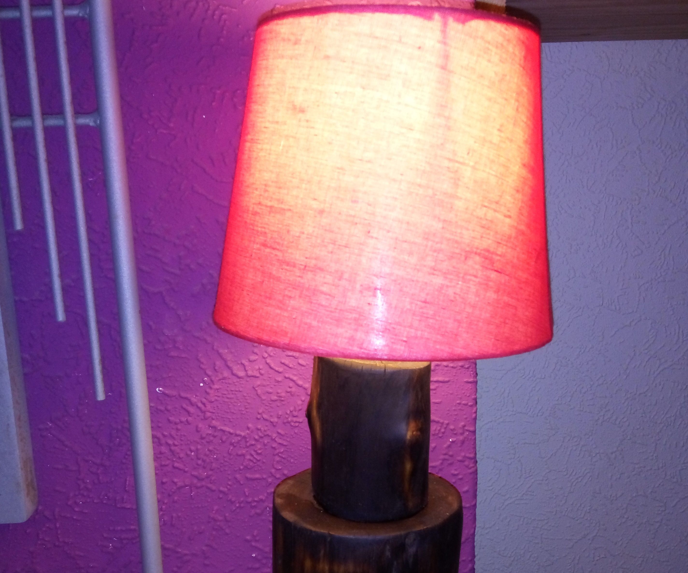 Shou Sugi Ban Lamp 2