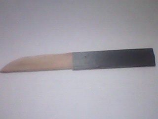 My Popsicle Stick Knife