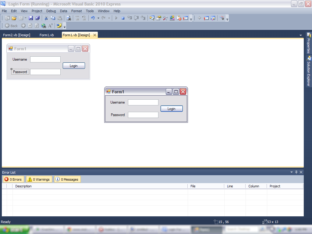 How to make a login form in Visual Basics 2010
