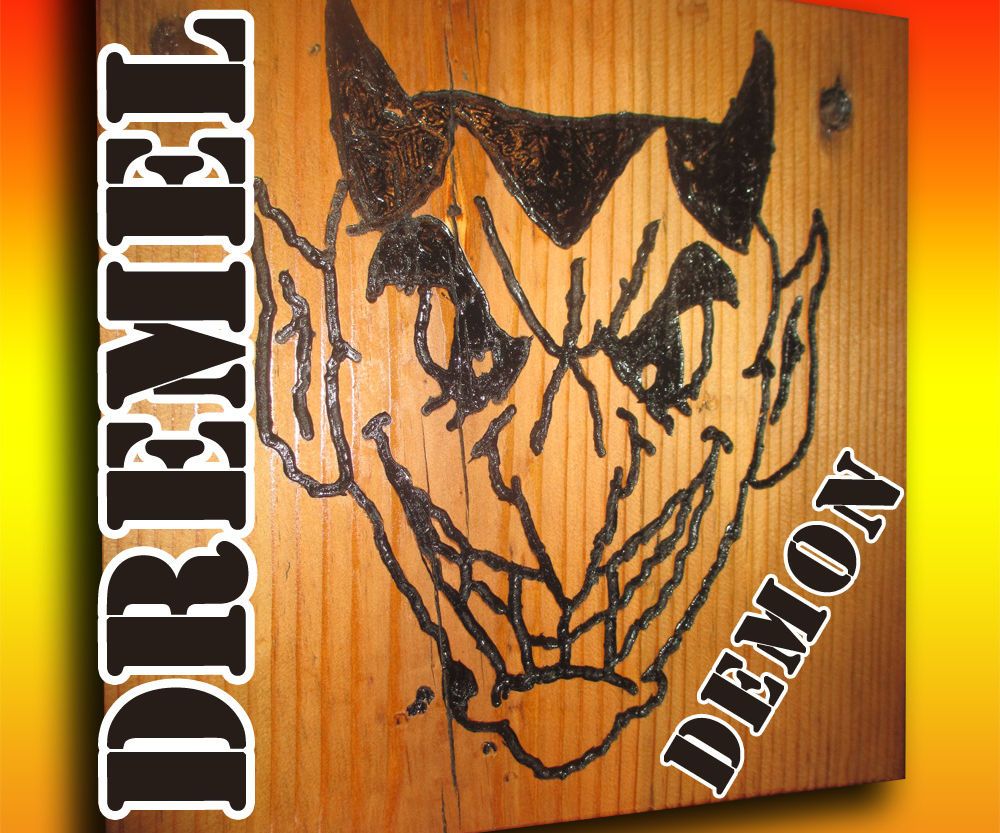 My First Dremel Router Woodworking Project