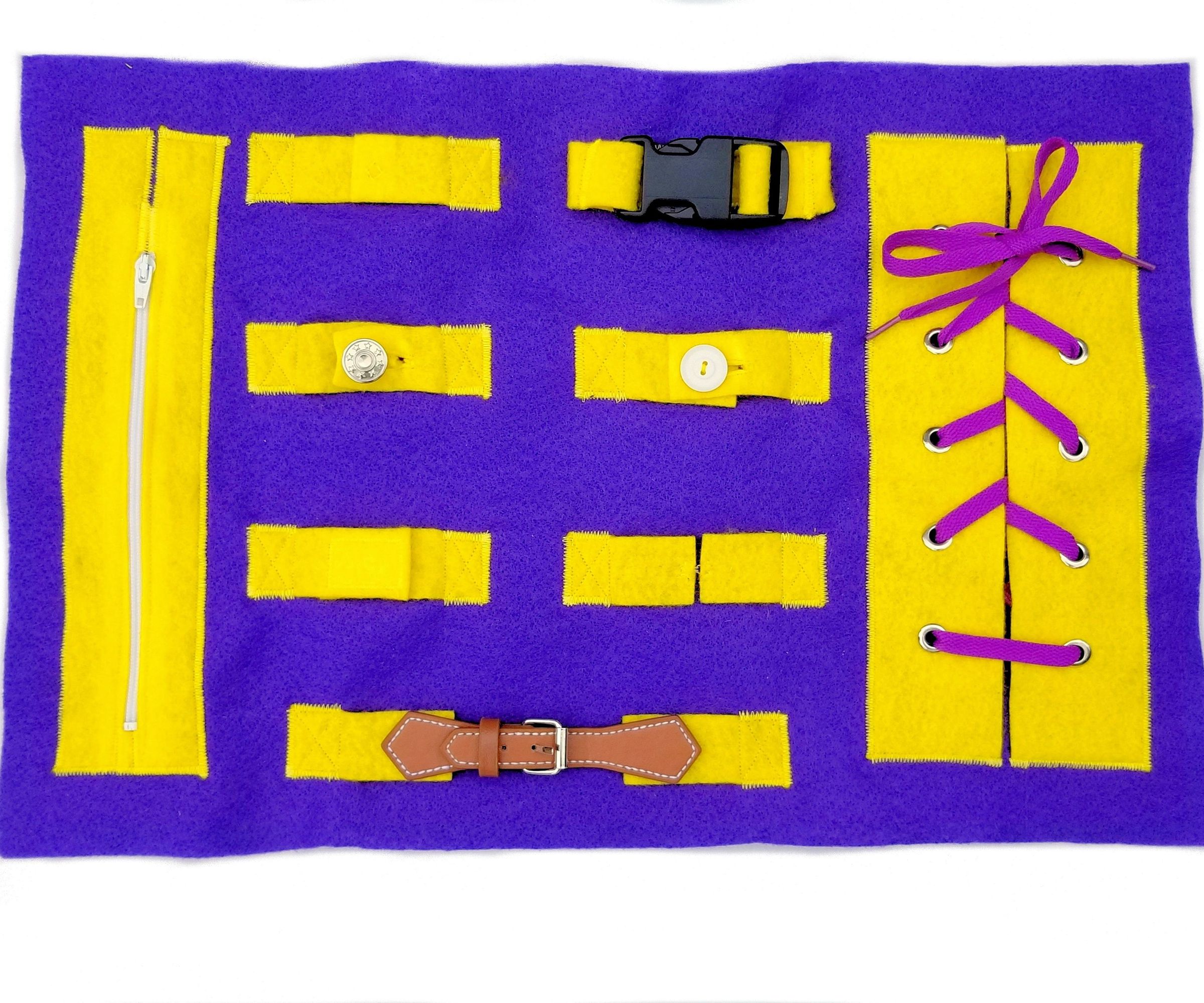 Montessori-Inspired Soft Busy Board