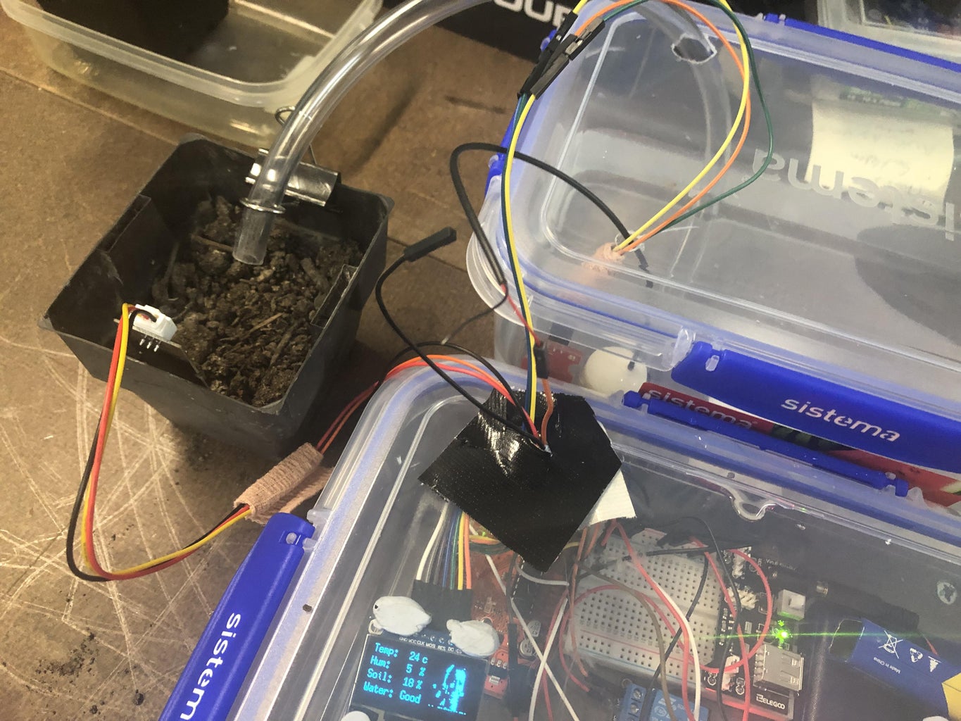Plant Care Automation With Arduino and Raspberry Pi Expansion : 10 ... Circuit Diagram