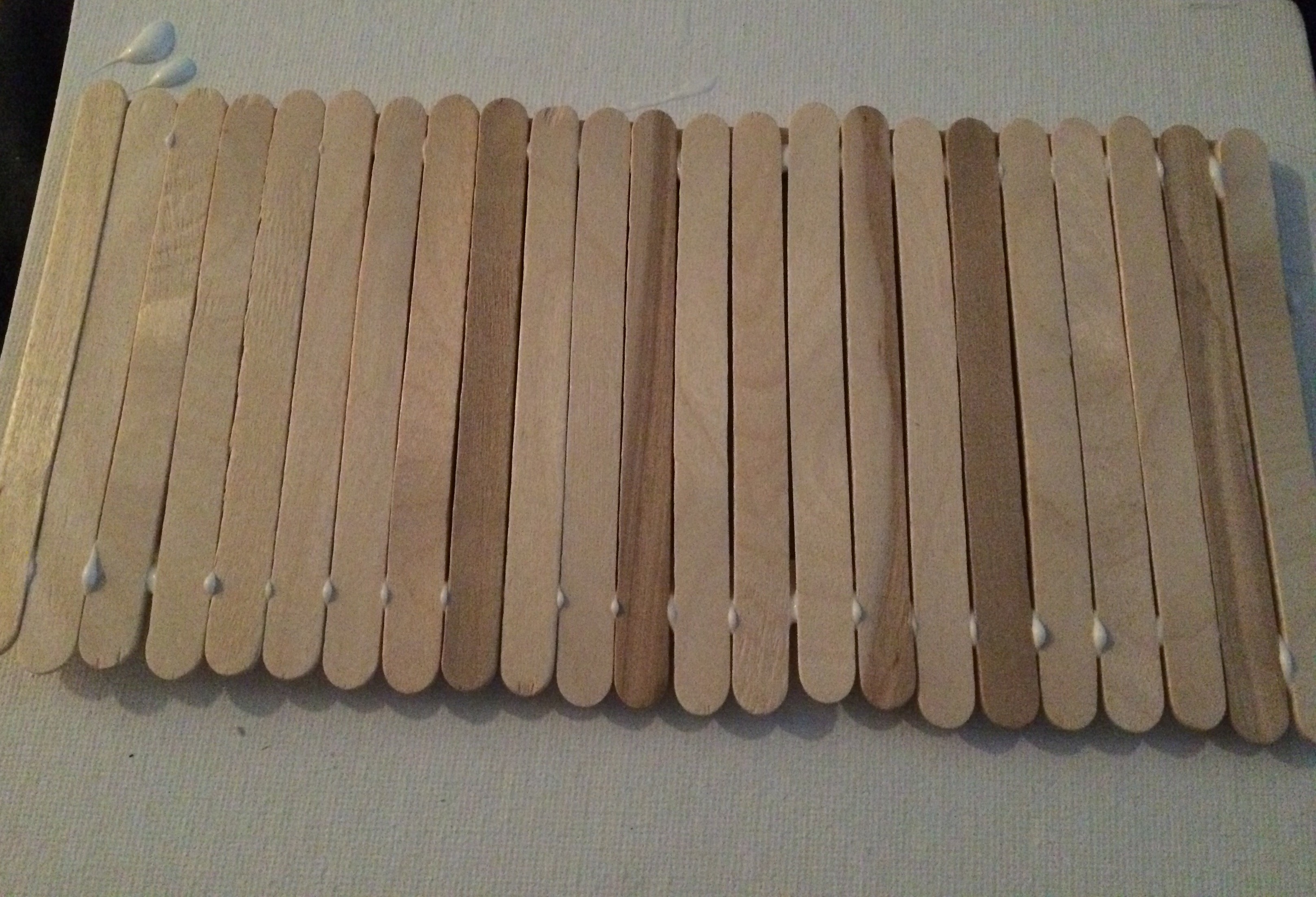 Wood Stick "Canvas" 3 Steps Instructables