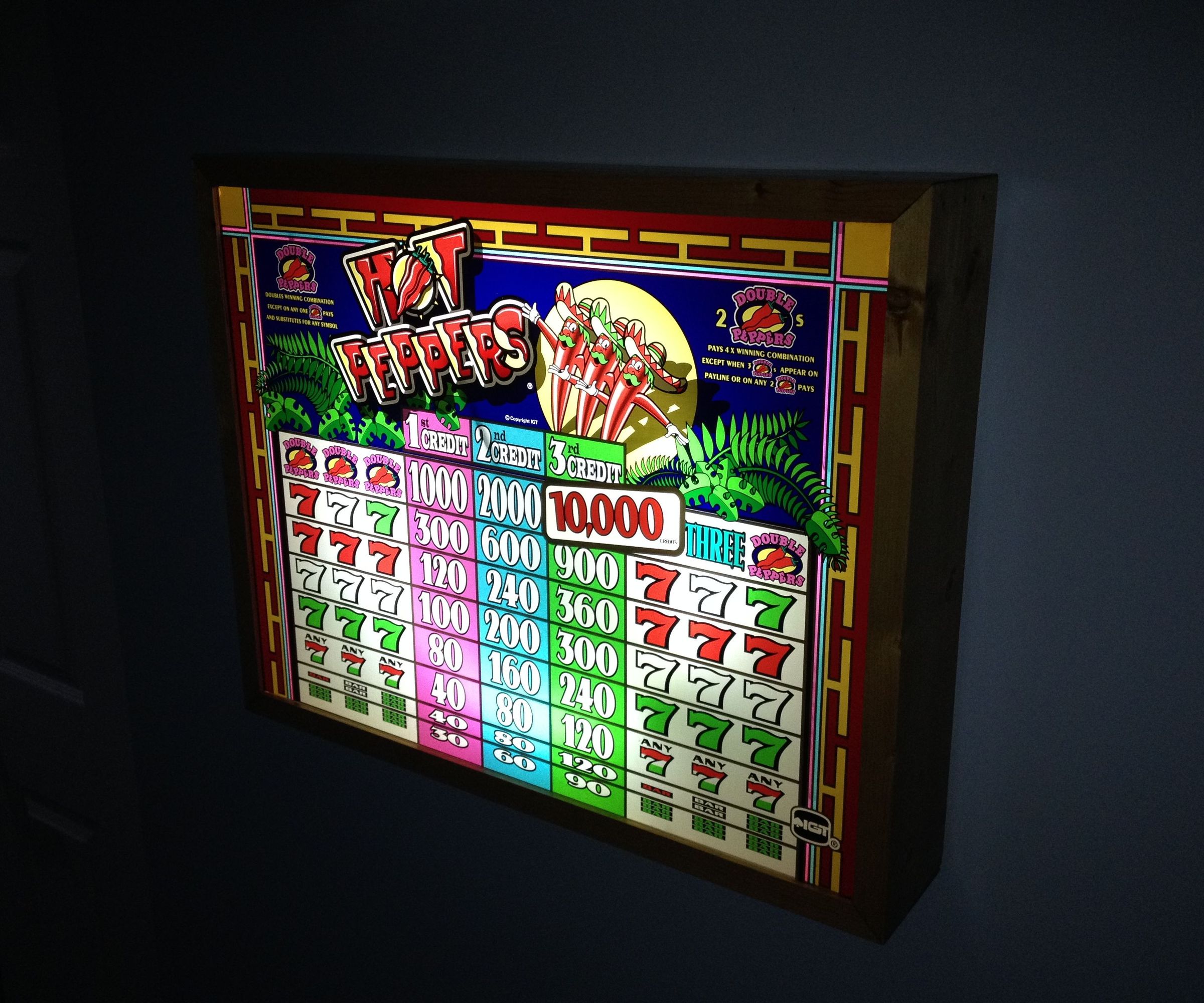 Hang a heavy display box on a wall