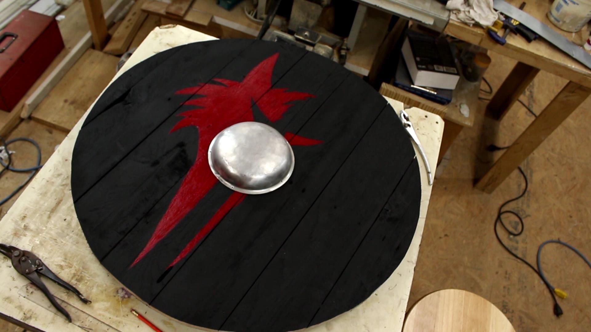 Pallet Wood Viking Shield (Make It Medieval-Ish) : 22 Steps (with ...
