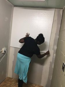 Apply Your Compression Material to the Walls That You Desire