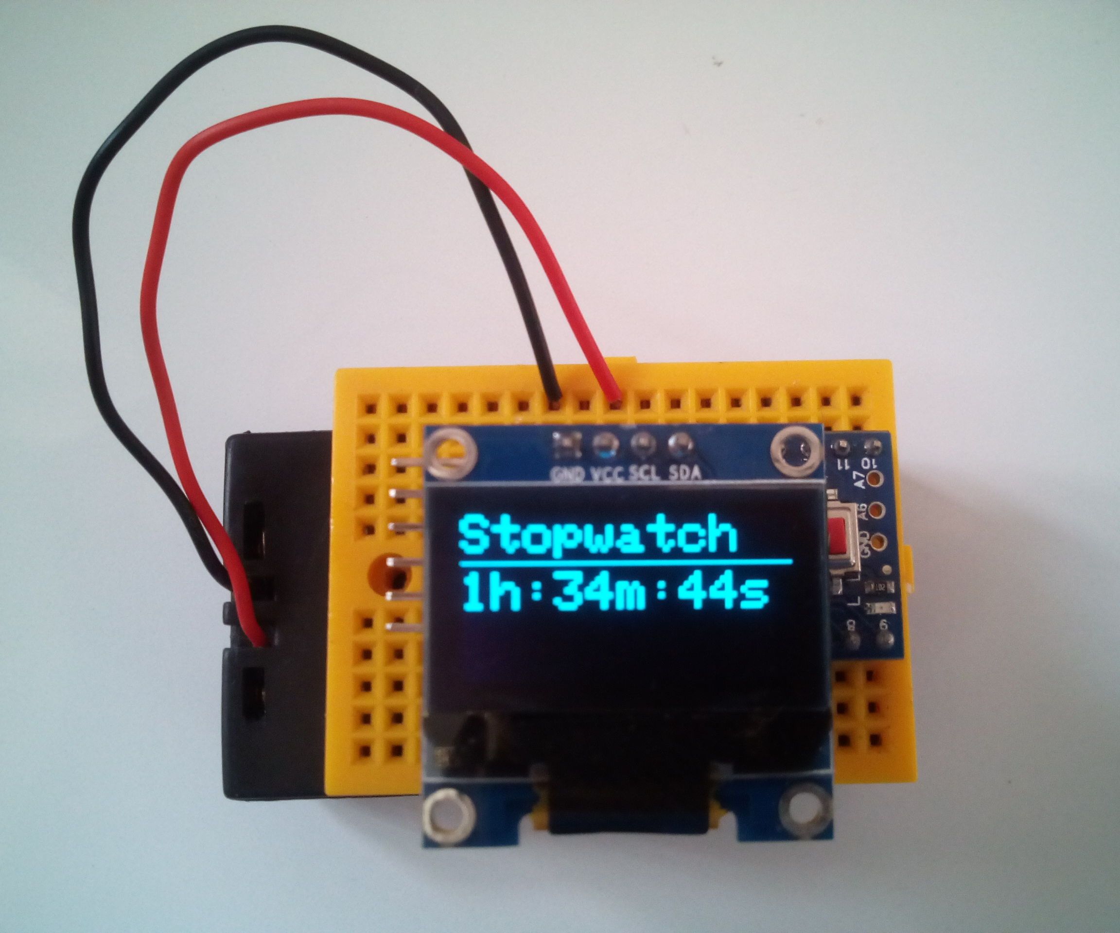 A Simple, Practical Arduino Stopwatch