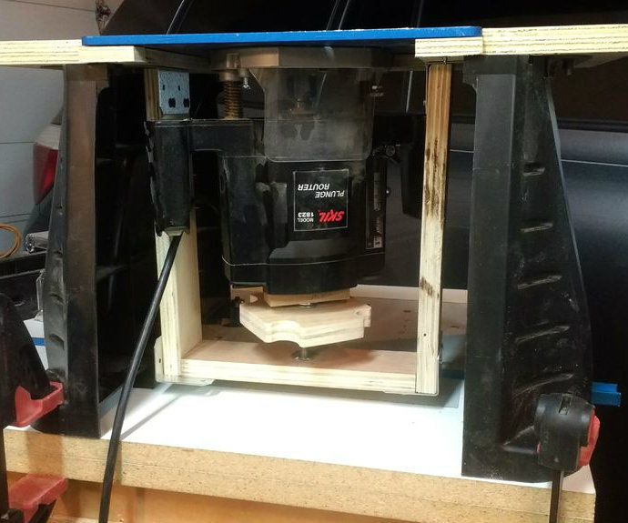 Router Table Fine Tune Depth Adjustment for $5 : 5 Steps (with Pictures ...