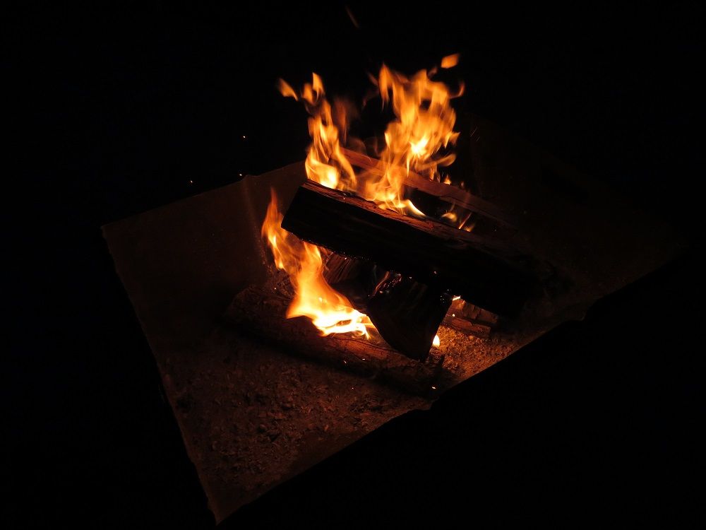 How I Make a Campfire