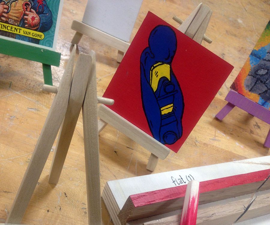 Mini-Easel W/ Jig (repeatable)